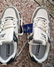 回力男鞋国潮休闲鞋子男士舒适轻便运动板鞋  3289M 米/灰/蓝 42 实拍图