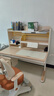 爱果乐（IGROW）咖啡猫儿童学习桌书桌椅套装写字桌升降桌中小学生家用课桌1.2m 实拍图