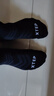 特步专业运动款男袜减震防滑耐磨男士袜子马拉松透气吸汗篮球中筒袜 3黑【耐磨毛巾底】3双 均码 实拍图