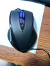 双飞燕（A4TECH）N-810FXS 有线鼠标静享轻音笔记本台式电脑办公鼠标 人体工学USB接口大手鼠标 绅士哑黑 实拍图