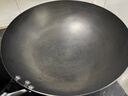 京严铁锅章丘炒锅正宗老式无涂层精铁不粘炒菜锅家用圆底煎锅燃气专用 【宗师级｜古法技艺】适合5-7人  直径 34cm 【三次开锅发货｜不粘不锈｜好养锅】 实拍图