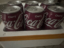 可口可乐（Coca-Cola）汽水罐装 进口原味樱桃香草果味碳酸饮料聚会夏日冰饮气泡水 德国版可口可乐樱桃味330mL*12罐 实拍图
