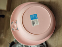 CHAHUA茶花 儿童抗菌洗脸盆31.7cm1只加厚塑料盆洗衣服洗脚盆粉色* 实拍图
