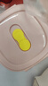 babycare婴儿辅食盒玻璃宝宝辅食保鲜工具便携防漏可蒸煮冷冻储存-粉180ml 实拍图