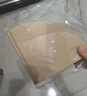 Hero咖啡滤纸 滴漏式手冲咖啡过滤纸V型滤杯用滤纸1-4人份大号 原木色 实拍图