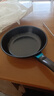 【亏本清仓】韩式麦饭石色不粘锅平底锅铁锅电磁炉不带盖 黑色小煎锅 16cm 实拍图