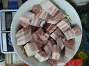 金锣猪带皮五花肉块2斤国产冷冻带皮五花肉猪肉生鲜烧烤食材 实拍图