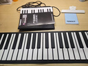 特伦斯手卷钢琴便携式88键专业版加厚编曲键盘成人口袋电子钢琴HQA88 88键黑色智能版 实拍图