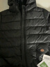 嘟嘟家【三防面料】儿童冬季轻薄红色羽绒服新年冬装女童拜年服男童童装 黑色 110 实拍图