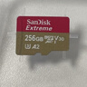 闪迪（SanDisk）256GB TF(MicroSD)内存卡 4K极速金卡A2 V30 U3行车记录仪 运动相机无人机 监控存储卡 读190MB/s 实拍图
