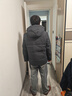 雪中飞鹅绒羽绒服男士短款脱卸帽加厚保暖休闲商务秋冬外套男装180 实拍图
