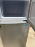 志高（CHIGO）小冰箱迷你小型家用冷藏冷冻两用宿舍出租房用双门办公室电冰箱节能省电 【一级能效】76L银色【三天约一度电】 实拍图