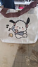 小熊帆布包女学生便携上班帆布兜手提包手拎便当帆布袋 帕恰狗（带按扣）活动 实拍图