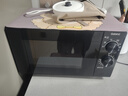 格兰仕（Galanz）微波炉烤箱一体机 平板式不锈钢内胆23升大容量家用光波炉机械旋钮操作简单G80F23SP-M8(S0) 实拍图