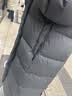 伯希和（Pelliot）【赵露思同款】极光MAX长款羽绒服女鹅绒服冬季外套男12340806灰M 实拍图