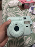 富士（FUJIFILM）instax  mini12 一次成像 立拍立得相机 mini12 薄荷绿 套餐八（官方标配+相机包+相册+白边相纸20张） 实拍图