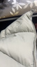网易严选25新品90鸭绒超蓬羽绒服休闲面包服石墨烯保暖轻量抗菌防泼水 25秋冬立领-青烟灰 M 实拍图