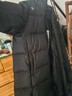 京东京造面包长款羽绒服运动户外冬加厚保暖外套男 黑色 2XL 实拍图