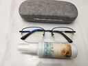 普先生老花镜男女进口高清防蓝光老光老花眼镜记忆钛76035 100度40-49岁 实拍图