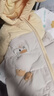 巴拉巴拉童装婴儿羽绒服连体衣宝宝2025新款冬装加厚保暖哈衣爬服萌趣造型 实拍图