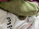 迪迪熊日记（DIDIXIONGRIJI）婴儿衣服冬季夹棉加厚连体衣0-3个月新生儿男女宝宝厚款棉衣冬装6 (夹棉加厚)绿色小奶龙 73CM适合12-14斤内身高63-70cm 实拍图