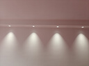 雷士（NVC） LED筒灯嵌入式防眩筒射灯天花灯客厅过道玄关灯走廊灯服装店商场 【护眼/全光谱】米雪-9W暖白开孔75mm 实拍图