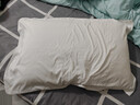 富安娜家纺酒店枕头低枕纯棉面料枕芯成人学生枕恬心枕低枕 74*48cm 实拍图