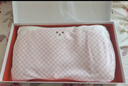 良良婴儿枕头宝宝0-1-3岁定型枕新生儿童护型枕粉格1.0版本(单枕套) 实拍图