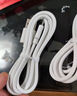 孜泰 【快充2条】安卓数据线Micro USB接口手机充电器线  1米 白色 (非Type-C接口) 实拍图