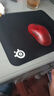 赛睿（SteelSeries）QcK Medium 游戏鼠标垫大号 鼠标垫游戏电竞 电竞fps顺滑鼠标垫 CSGO 无畏契约 M号 320*270*2mm 实拍图