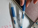 得力(deli)臻顺滑按动中性笔碳素水笔签字笔 0.5mm子弹头弹簧头医生处方笔墨蓝色 12支/盒 S08-C 实拍图