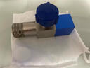 潜水艇（Submarine）F301 黄铜加厚三角阀八字阀 止水阀 陶瓷阀芯国标4分（蓝色） 实拍图