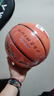 李宁（LI-NING）CBA联赛比赛用球 吸湿版 成人7号篮球 橙黄色  ABQJ122-1 实拍图