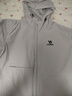 骆驼（CAMEL）薄绒风衣男户外防泼水防风夹克外套 J13CZ0L7070A 雪雾灰 XXXL 实拍图