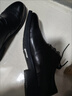 百丽（Belle）通勤商务皮鞋男秋季真皮德比鞋通勤正装鞋3UX01CM5 黑色-3UX01 43 (265mm) 实拍图