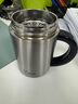 希诺保温杯男士316L不锈钢水杯高档商务带把手过滤泡茶杯子XN-1306S 实拍图
