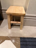 小匠材实木凳子家用客厅矮凳孩子矮款茶几方凳结实小板凳方26*21*25 实拍图