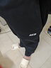 安踏加绒保暖运动裤男士直筒卫裤秋季针织户外跑步长裤平口休闲裤 实拍图