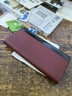 皮皮壳【腕带防摔款】适用华为MateX6折叠屏新款腕带真皮全包翻盖手机壳磁吸防摔商务瑞红色保护套 实拍图