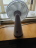 米家 小米桌面小风扇 开学必备台式手持迷你便携充电风扇小型 户外露营宿舍办公室家用 7羽叶大风量 实拍图