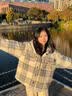 轩森图（XUANSENTU）羊羔毛绒外套男士秋冬季加绒加厚毛呢棉服潮牌美式小香风连帽棉衣 MH13蓝色 L (175) （120斤至145斤可穿） 实拍图