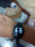 其他品牌高颜值LED手表时尚方形学生科技感超强夜光数字个性运动 雾霾蓝 实拍图