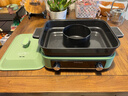 摩飞电器（Morphyrichards）四代多功能锅 家用6L大容量电火锅电蒸锅电煮锅 分体式蒸煮炒一体不沾煎烤料理锅MR9288绿【标配】 晒单实拍图