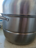 九阳（Joyoung）蒸锅3层30cm不锈钢复合底高拱盖炉灶通用可蒸馒头 实拍图