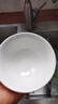 瓷侠客纯白骨瓷碗家用米饭碗吃饭碗小汤碗大号面碗陶瓷餐具套装大碗组合  4英寸小汤碗【10个】 实拍图