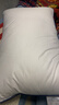 京东京造五星级酒店羽绒枕头 优质白鹅绒蓬松柔软成人男女枕芯 单只高枕 实拍图