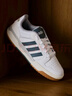 adidas ENTRAP美式校园风运动少年感复古篮球风板鞋男女阿迪达斯 白色/蓝色   44 实拍图