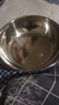 【不锈钢】和面盆厨房烘焙家用火锅盆洗菜打蛋汤锅盆醒面盆料理盆 32cm【热卖款】不锈钢 和面盆 实拍图