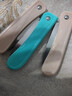 不锈钢折叠水果刀具家用切瓜果刀厨房去皮刀学生便携式分切果蔬刀 随机颜色3把 实拍图