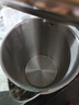 九阳（Joyoung）热水壶烧水壶电水壶 双层壶体316L不锈钢 一体无缝内胆 1.5L家用0胶水电水壶 K15FD-W115 实拍图